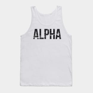 Marble Alpha Tank Top